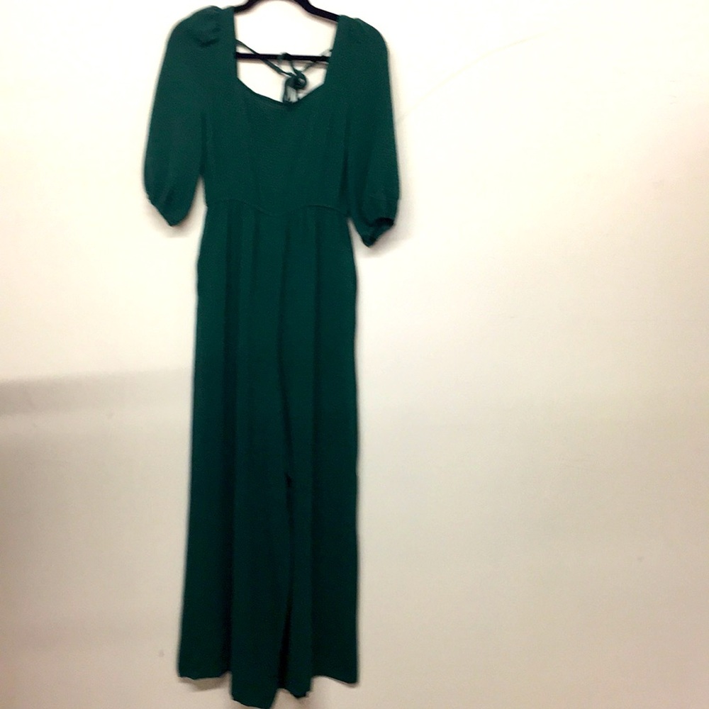 Pink Lily size small green jumpsuit. Great condition